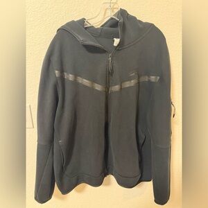 Nike Tech Fleece Full-Zip Hoodie – Men’s XL – Black
